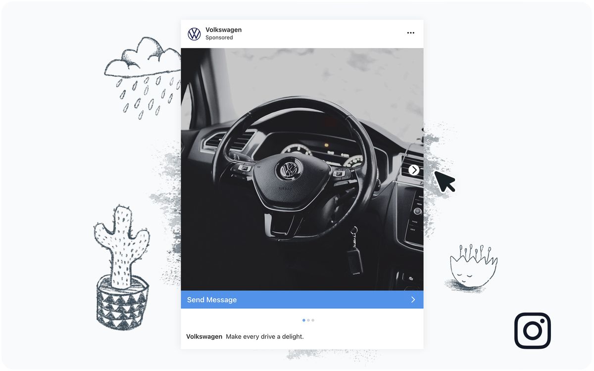 How to Create Instagram Carousel Ad Mockups with Sendpreview